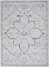 SR110/5X8-NCR01-RUG Nicole Curtis 5 x 7 Classic Blue and Ivory Area Rug