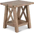Vivian Light Brown End Table