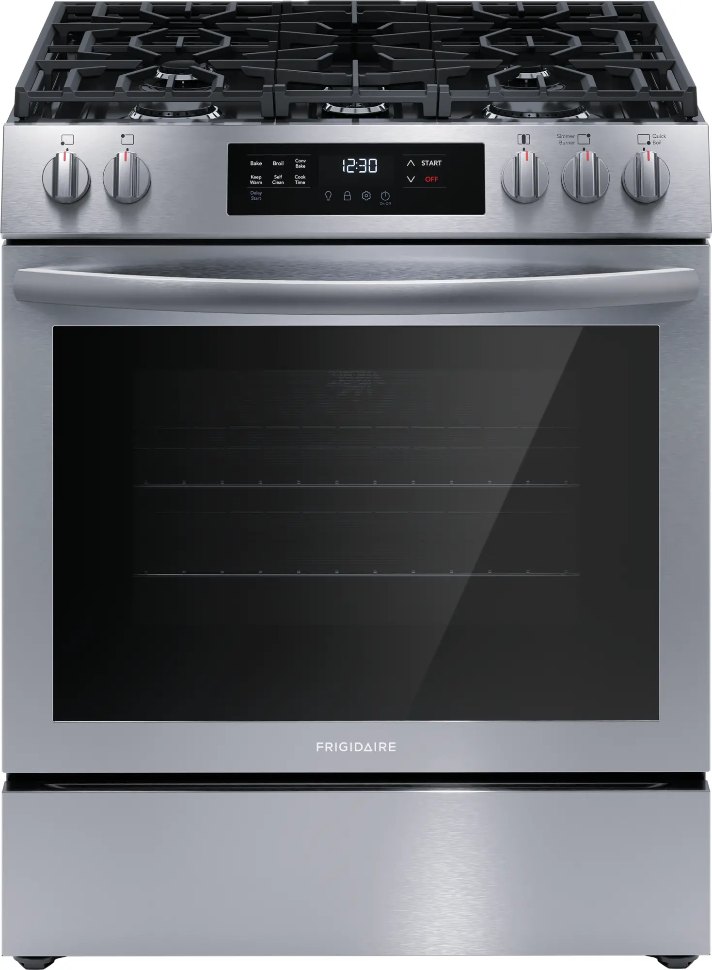 FCFG3083AS Frigidaire 5.1 cu ft Gas Range - Stainless Steel-1