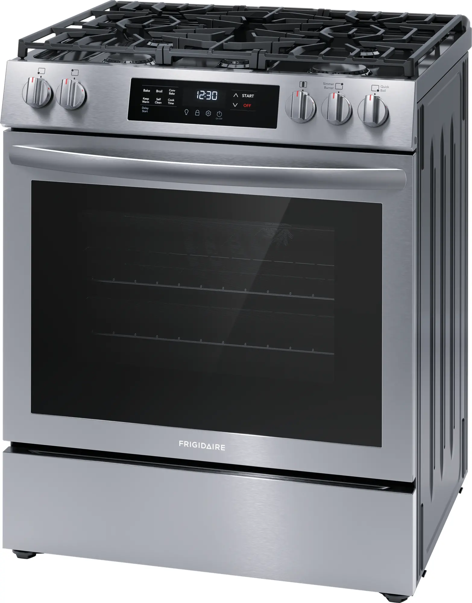 FCFG3083AS Frigidaire 5.1 cu ft Gas Range - Stainless Steel-3
