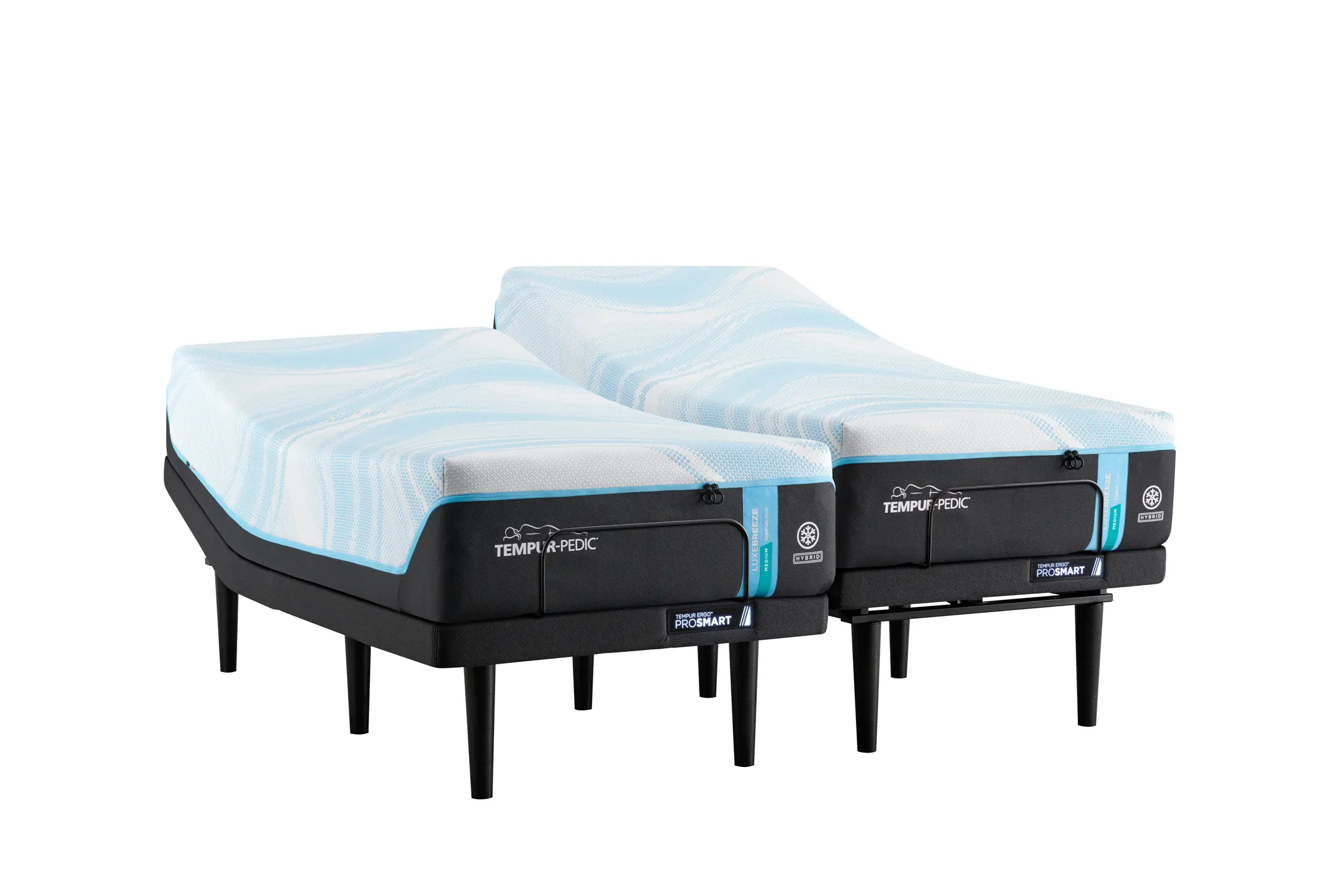 TXL-2PC-LUXEB2.0-MHY Tempur-Pedic LuxeBreeze 2.0 Medium Hybrid Split King Mattress-4
