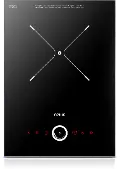 FOTILE 12” Induction Cooktop in Black Schott Ceramic Glass