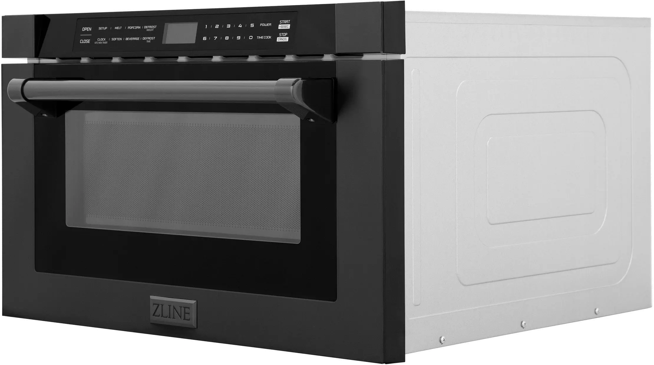 MWD-1-BS-H ZLINE 1.2 cu ft Built In Microwave Drawer - Black Stainless Steel-5