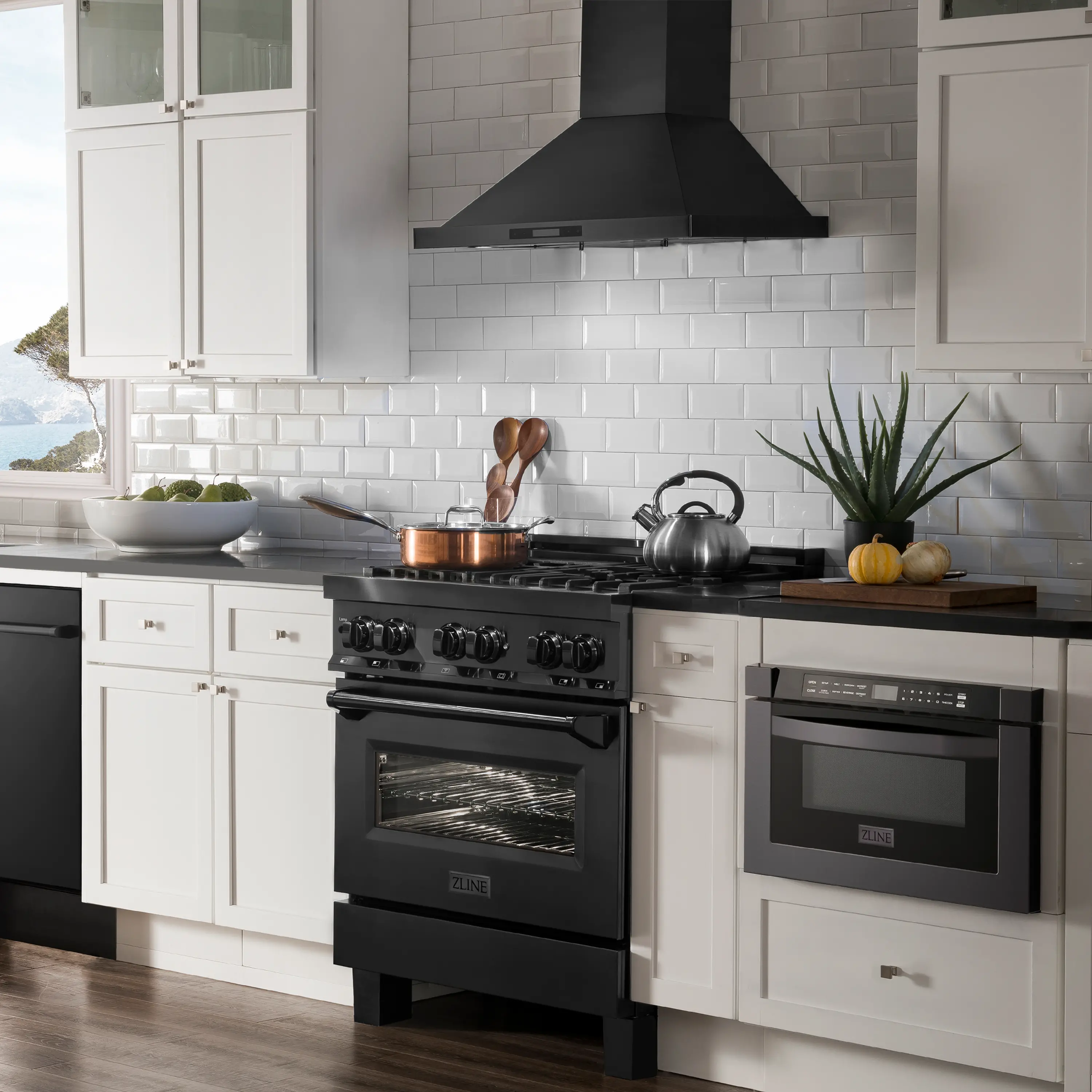 MWD-1-BS-H ZLINE 1.2 cu ft Built In Microwave Drawer - Black Stainless Steel-9