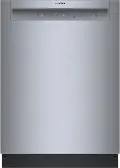 SHE3AEM5N Bosch 100 Series Front Control Dishwasher - Stainless Steel