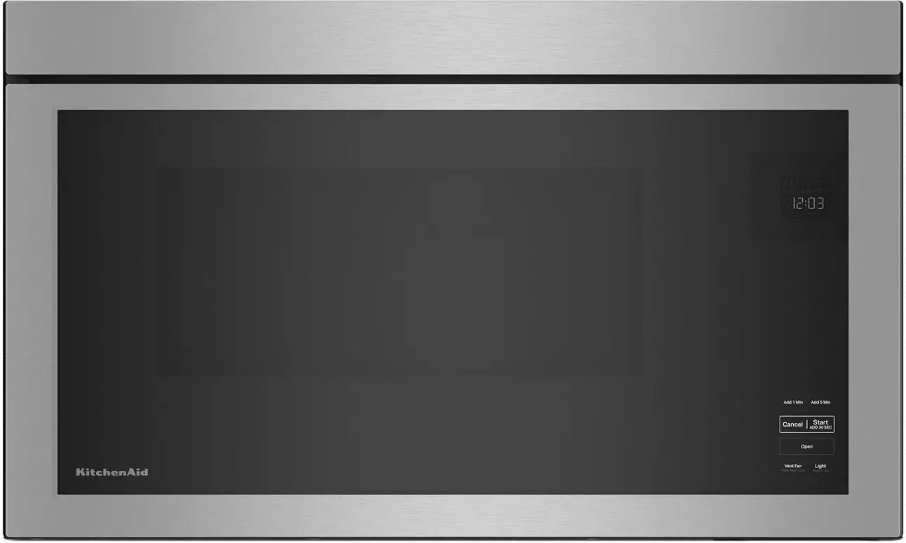 KMMF330PSS Kitchenaid 1.1 Cu Ft Over-the-Range Microwave - Stainless Steel-2