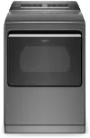 WED8127LC Whirlpool 7.4 Cu Ft Smart Electric Dryer with Steam - Chrome