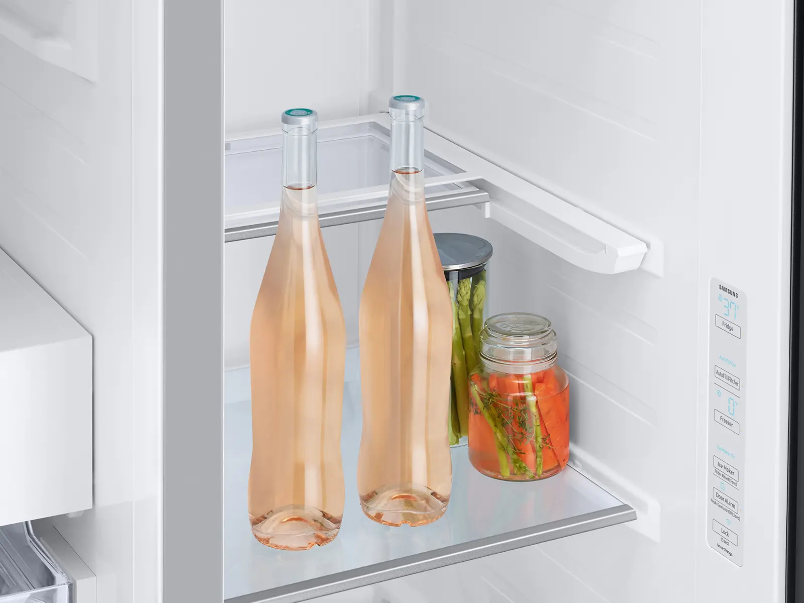 RS28CB7600QL Samsung Bespoke 28 cu ft Side-By-Side Refrigerator - Stainless Steel-10