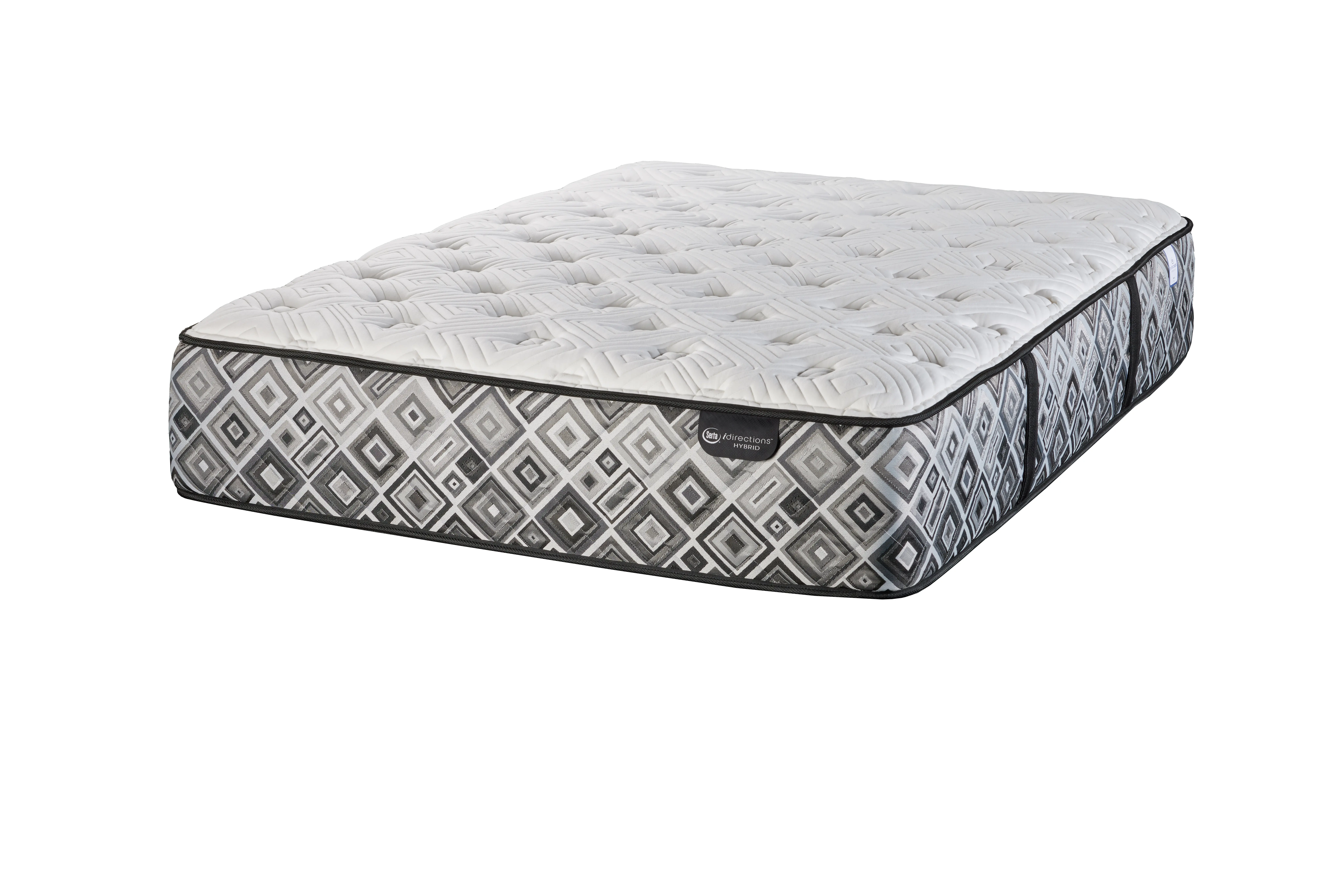 TXL-2PC-ARGENTE-MED Serta Argente Hybrid Medium Split King Mattress-1