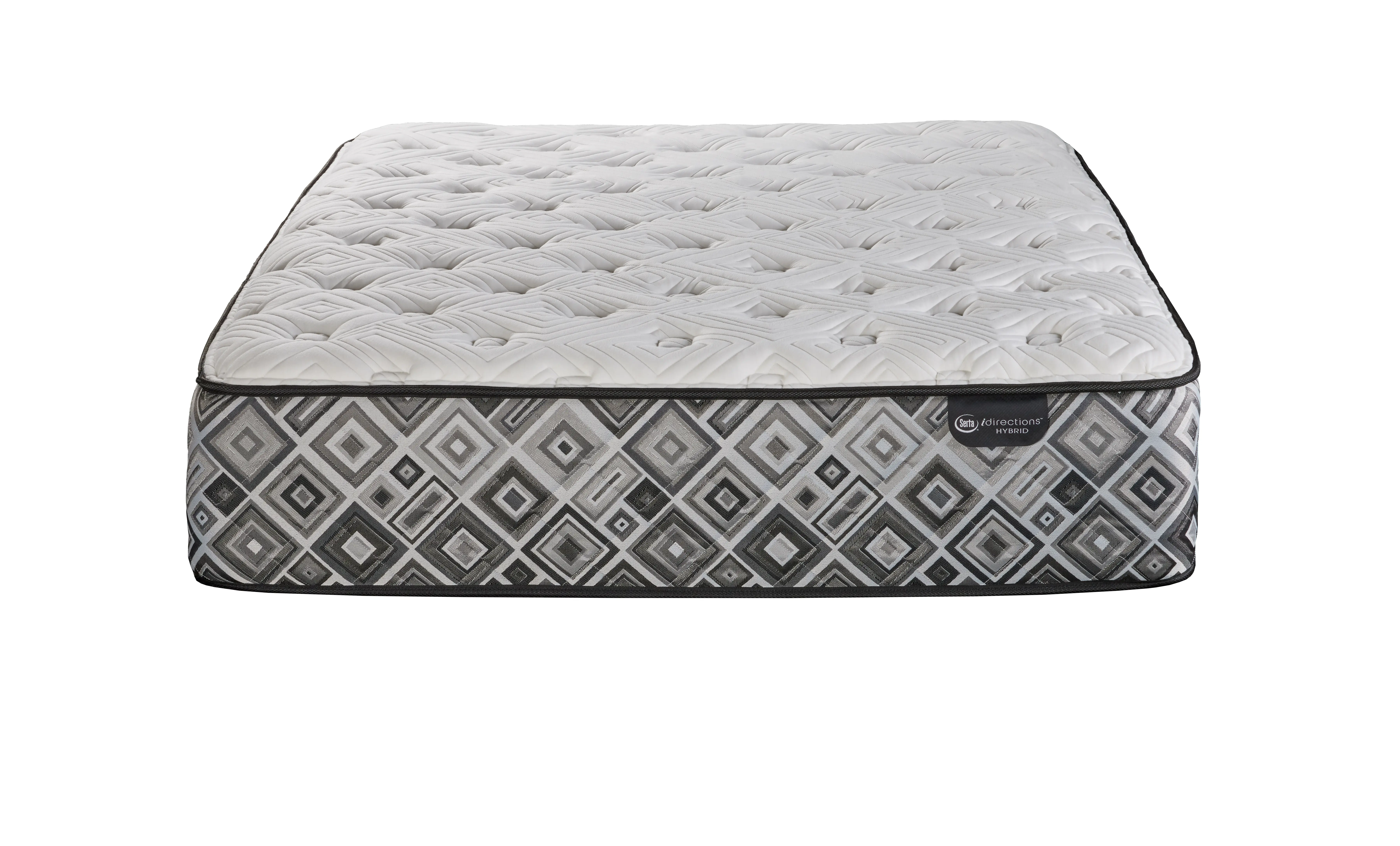TXL-2PC-ARGENTE-MED Serta Argente Hybrid Medium Split King Mattress-3