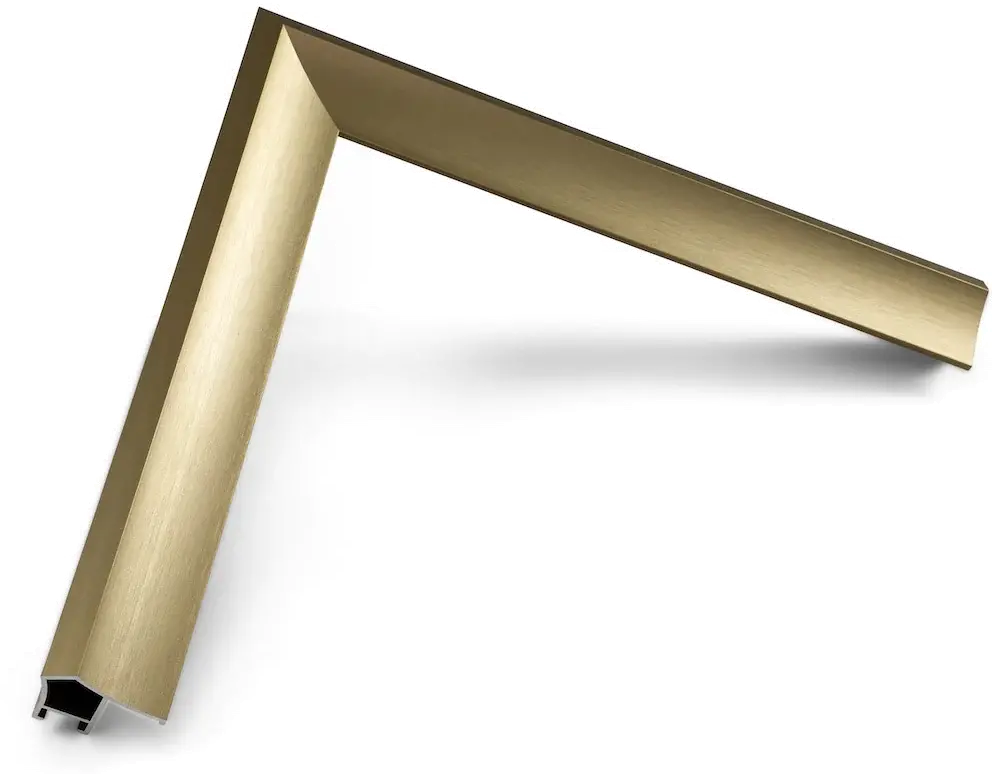 FRM-AL-PR-GLD-65-2021 Frame My TV 65 Alloy Prismatic Samsung Frame - Gold-7