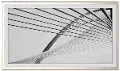 FRM-AL-SC-GSL-65-2021 Frame My TV 65 Alloy Scoop Samsung Frame Bezel - Silver