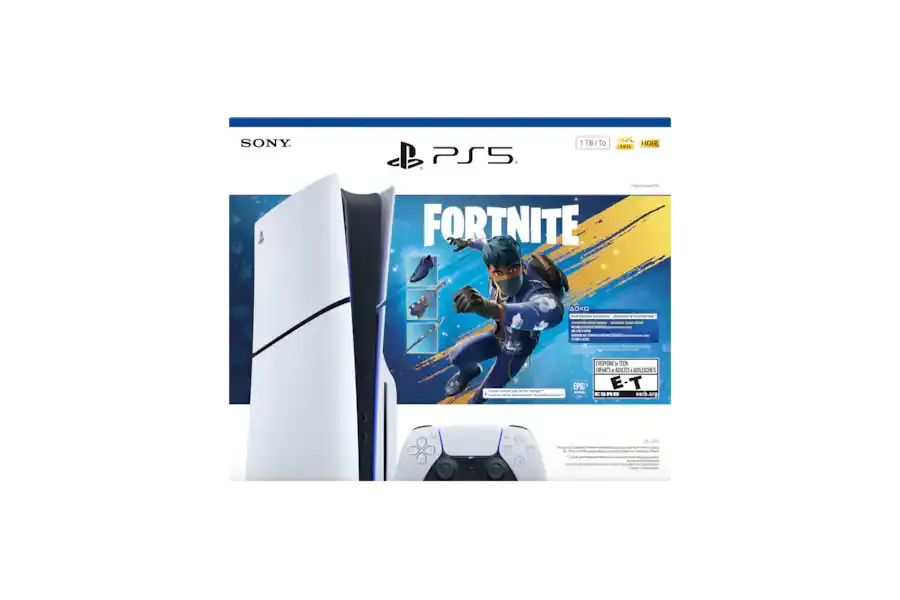 1000049926 Sony PlayStation 5 Slim Console Fortnite Flowering Chaos Bundle-7