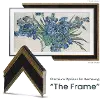 FRM-SF-D5183-43-2021 Frame My TV 43  Samsung The Frame Deco Premiere - Antique Gold/Black