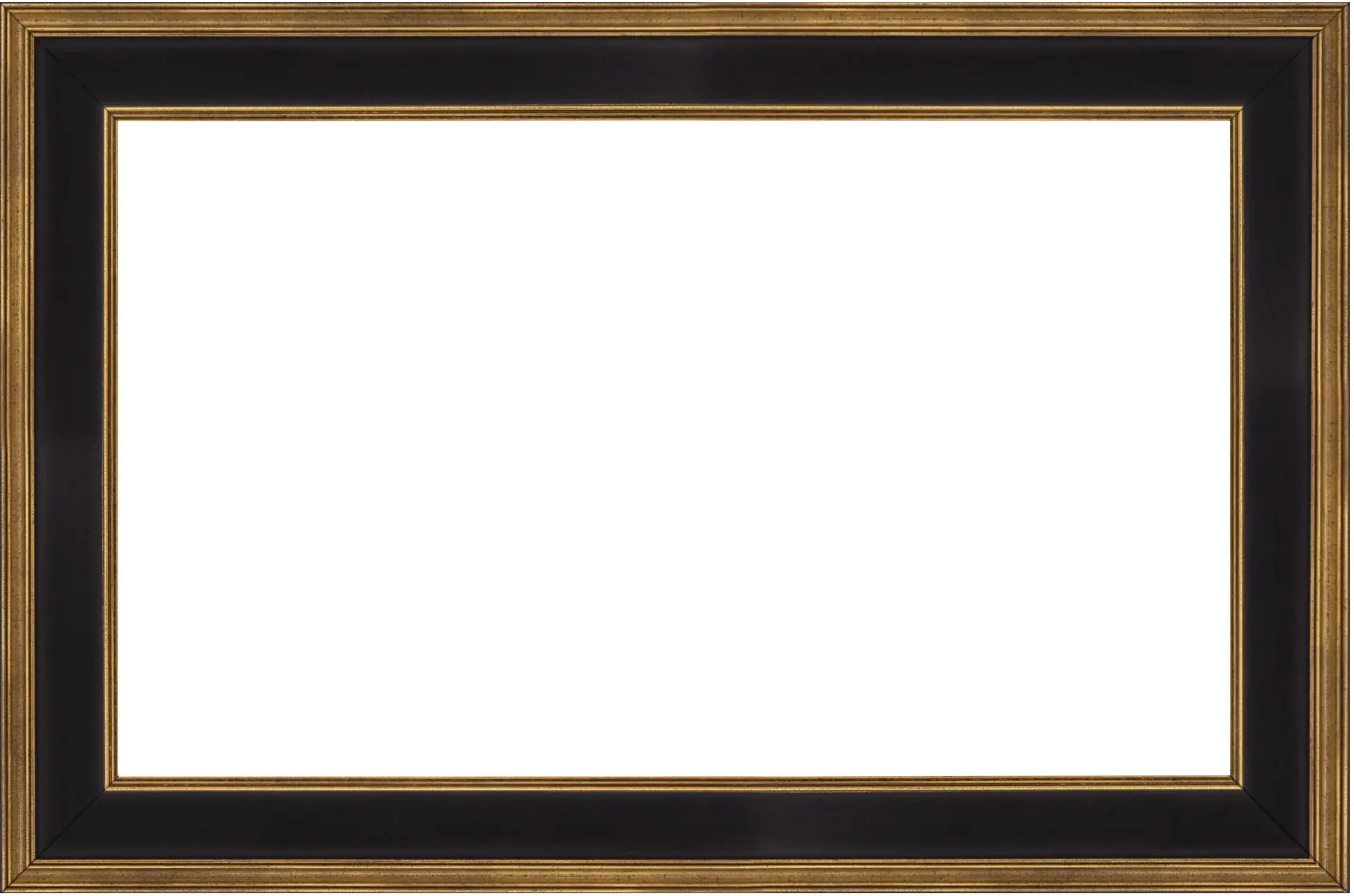 FRM-SF-D5183-75-2021 Frame My TV 75 Samsung The Frame Deco Premiere - Antique Gold/Black-2