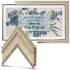 FRM-SF-D5181-43-2021 Frame My TV 43  Samsung The Frame Deco Premiere - Antique White