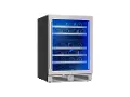 PRW24C02CG Zephyr Presrv Dual Zone Wine Refrigerator - Stainless Steel