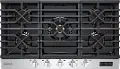 LG Signature Kitchen Suite 36 Inch Gas Cooktop - Stainless Steel