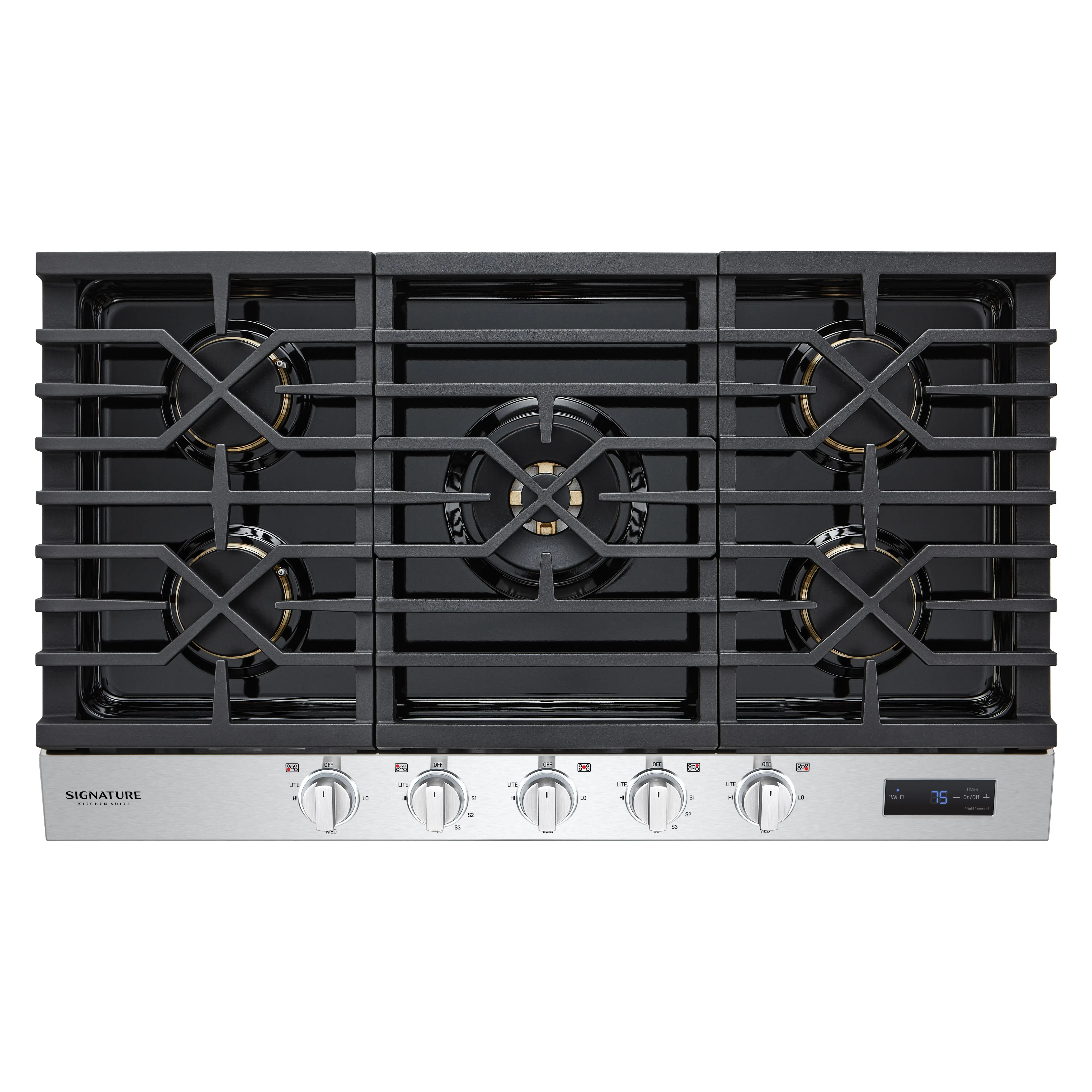 SKSGT3654S SKS 36 Inch Gas Cooktop - Stainless Steel-1