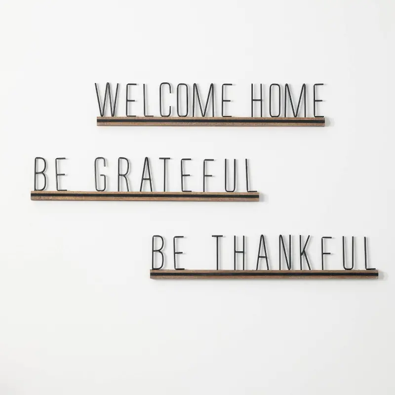 Assorted Sayings Sign