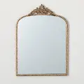22 Inch Oblong Gold-Trim Mirror