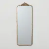 33  Slim Vintage Gold Edge Mirror