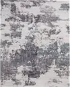 Zarah 8 x 10 Charcoal Ivory Abstract Area Rug