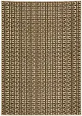 BB9CC5X8-BALI/RUG Bali 5 x 8 Egypt Key Brown Outdoor Patio Rug