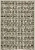 BB10CH8X10-BALI/RUG Bali 8 x 10 Geometric Charcoal Outdoor Patio Rug