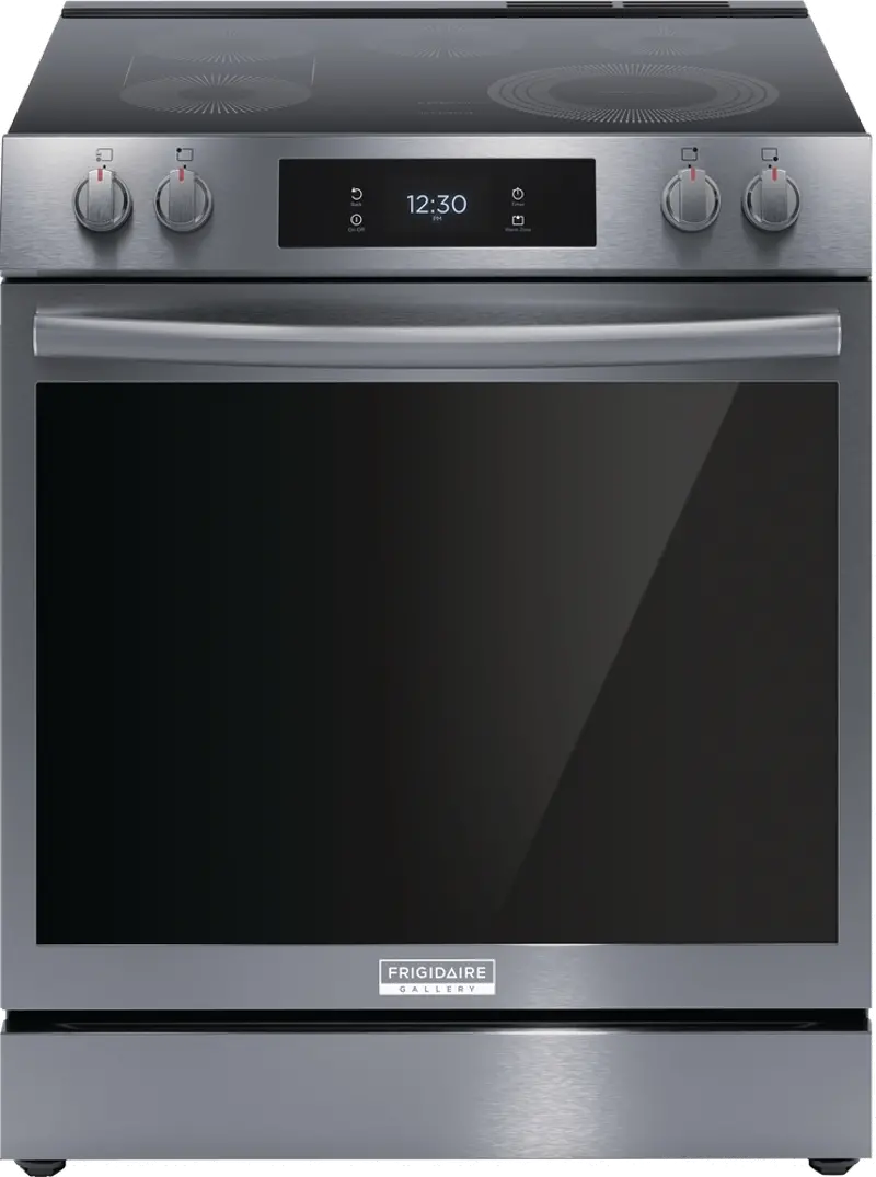 Frigidaire 6.2 cu ft Electric Range - Black Stainless Steel
