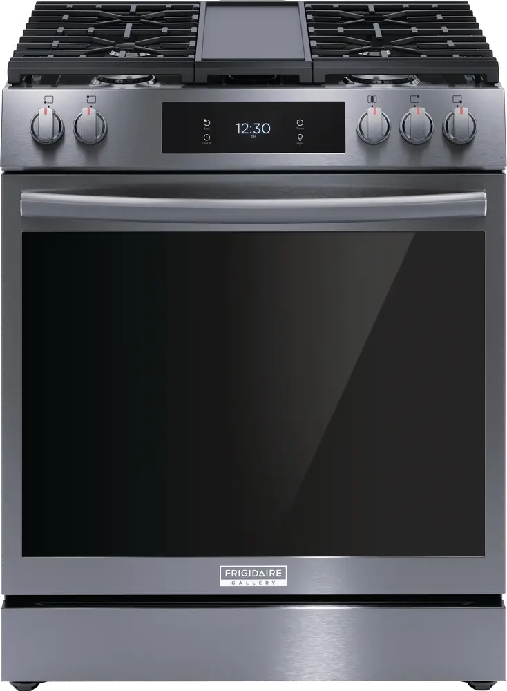 GCFG3060BD Frigidaire 6 cu ft Gas Range - Black Stainless Steel-1