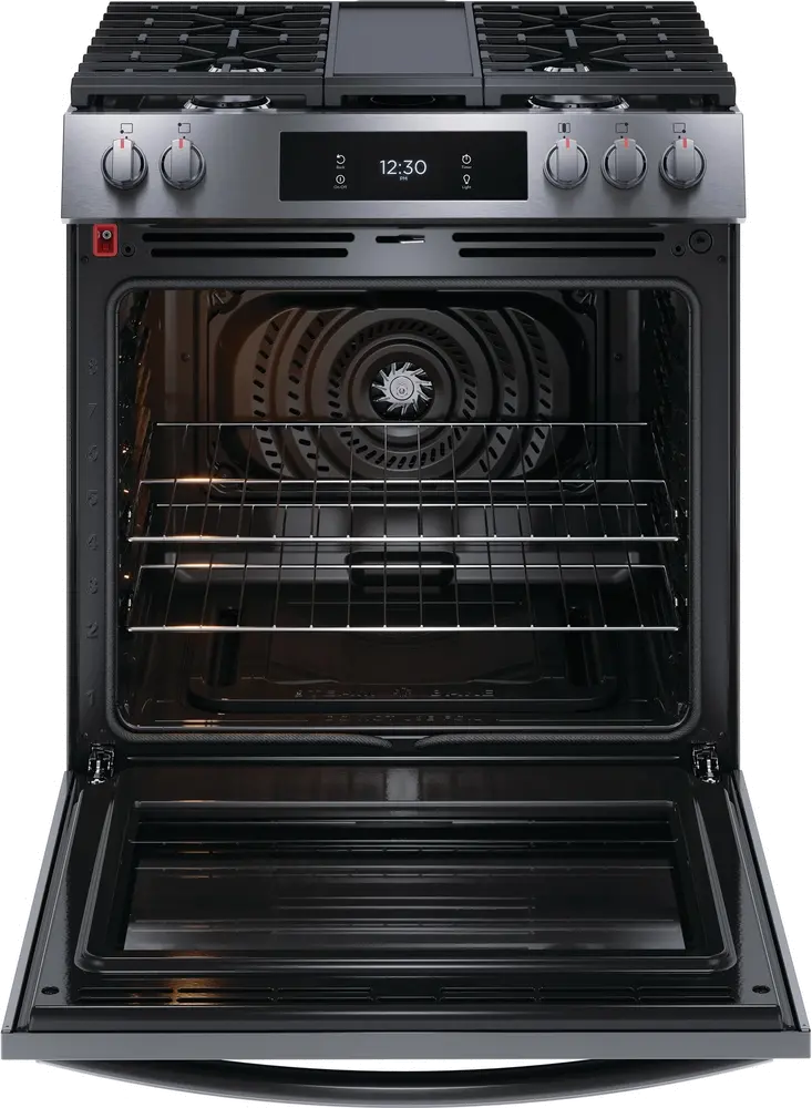 GCFG3060BD Frigidaire 6 cu ft Gas Range - Black Stainless Steel-3