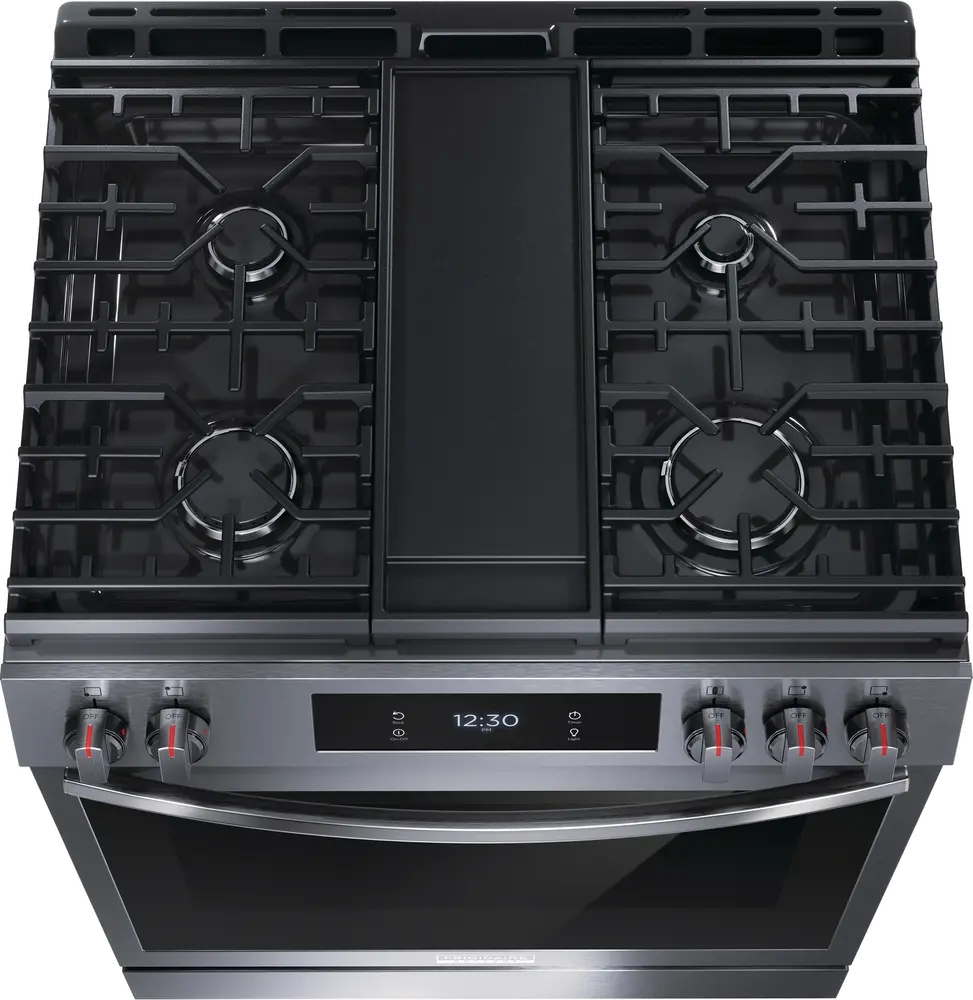 GCFG3060BD Frigidaire 6 cu ft Gas Range - Black Stainless Steel-4