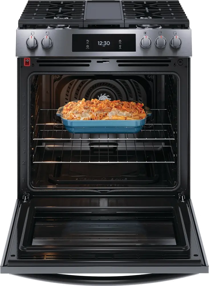 GCFG3060BD Frigidaire 6 cu ft Gas Range - Black Stainless Steel-5