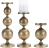 Small 7  Aluminum Candle Holder
