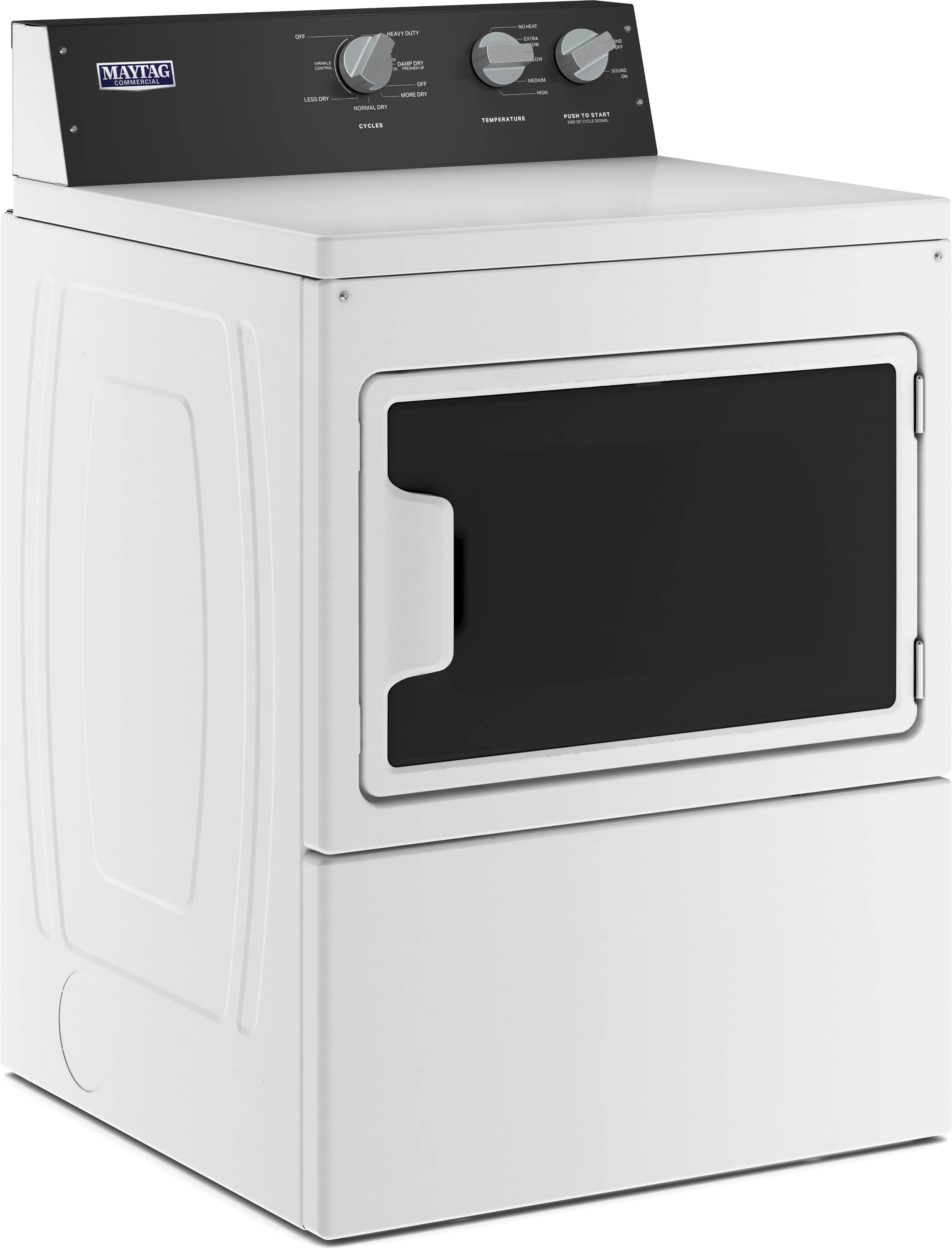 MEDP586KW Maytag 7.4 cu ft Electric Dryer - White-5