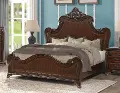Montecito Brown Cherry King Bed