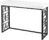CM1104203 Mavden Black and White Console Table