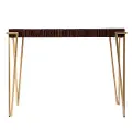 CM1143003 Brodkirk Brown and Gold Console Table