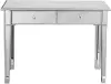 CM9163 Mirage Mirrored 2-Drawer Console Table