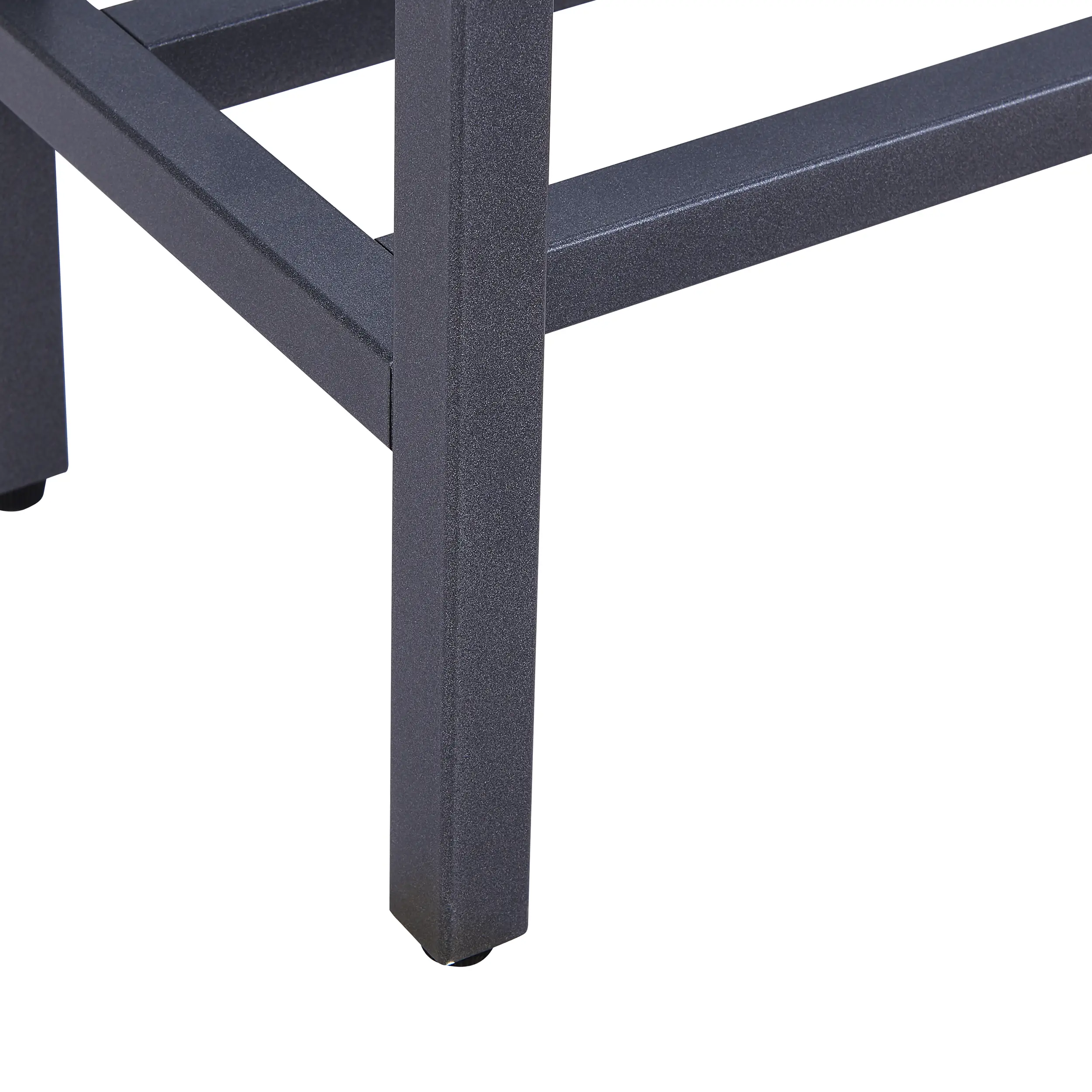 CM9397 Darrin Short Gunmetal Gray Console Table with Mirrored Top-7