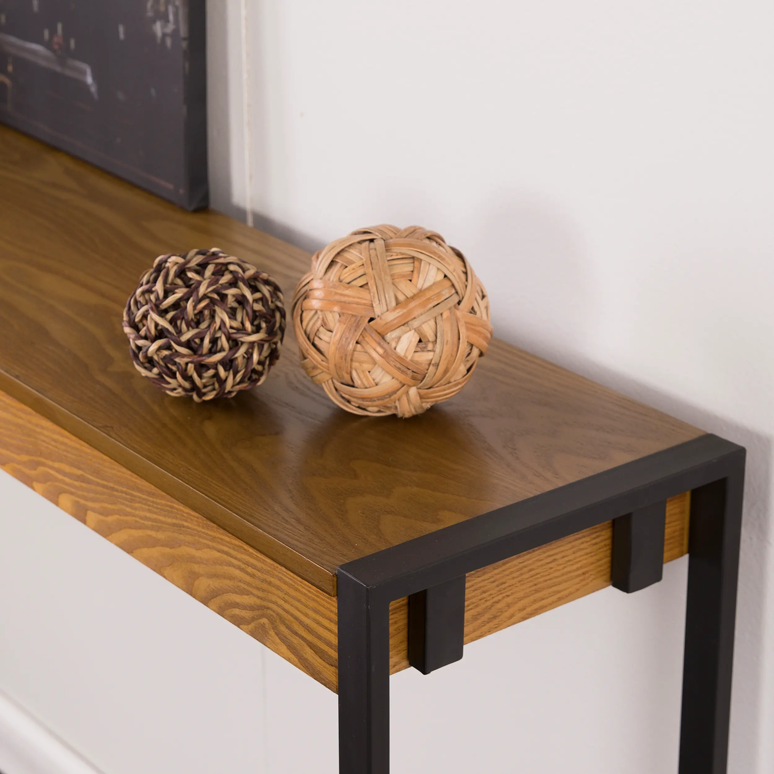 CM9913 Holly & Martin Macen Weathered Oak Console Table-7