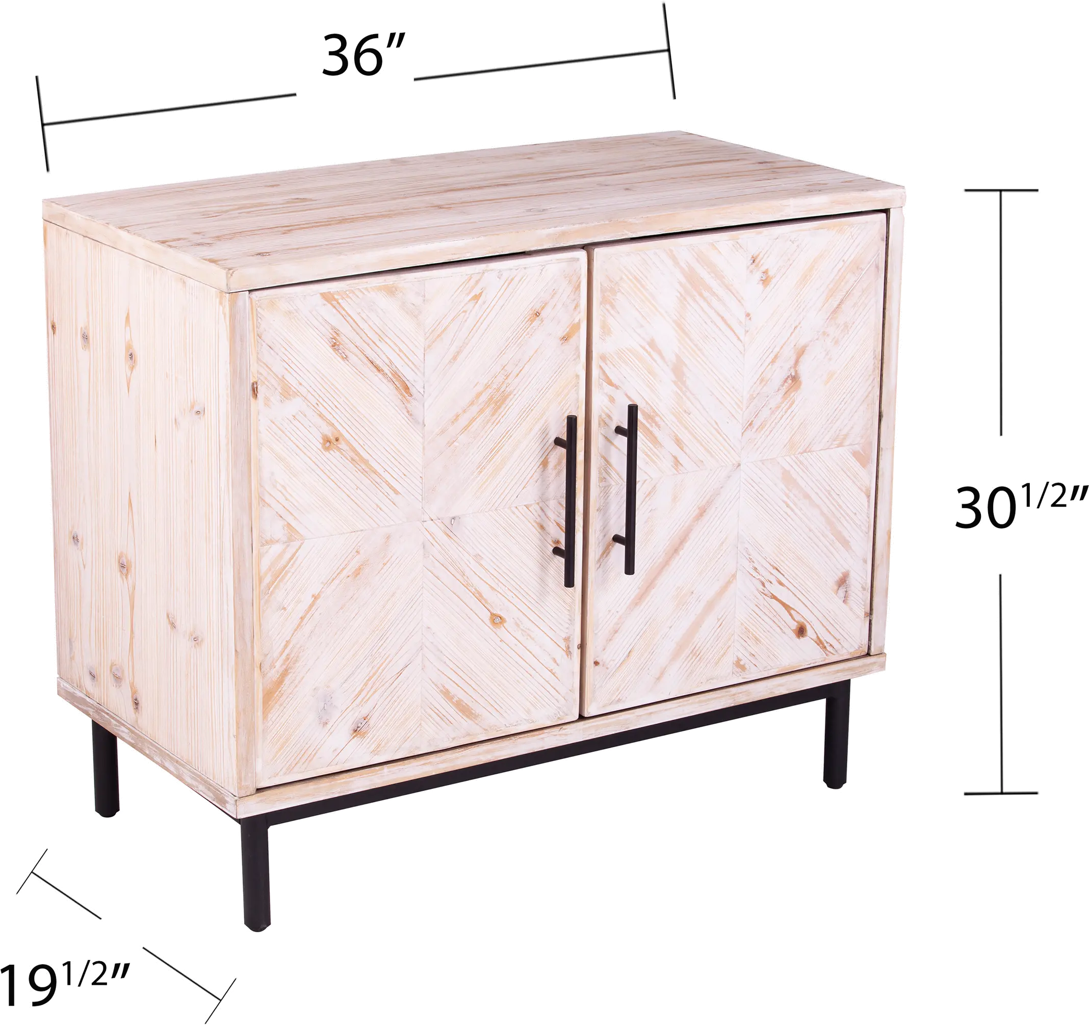 HZ1077505 Eslanton Farmhouse Light Wood Cabinet-7
