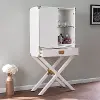 HZ1093941 Campaign Tall White Bar Cabinet