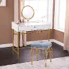 HZ1100344 Derald Vanity Table with Mirror