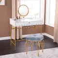HZ1100344 Derald Vanity Table with Mirror
