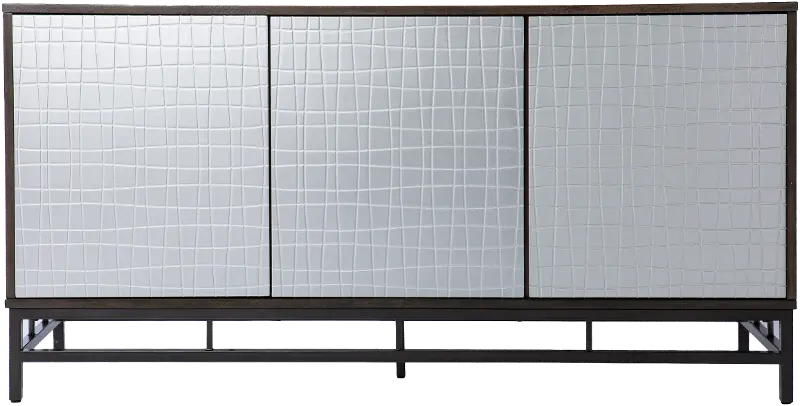 Virton Two-Tone Storage Cabinet