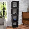 HZ1114643 Portgren Modern 4-Tier Bookshelf