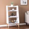 HZ1152838 Berritza Small White Bookshelf