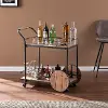 HZ1157540 Pemton Reclaimed Wood Bar Cart